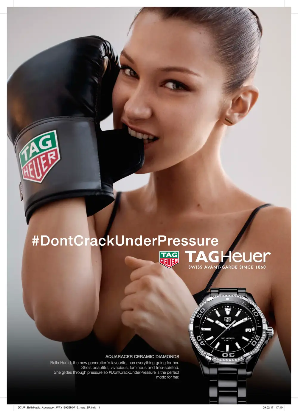 Tag HeuerのためのBella Hadid