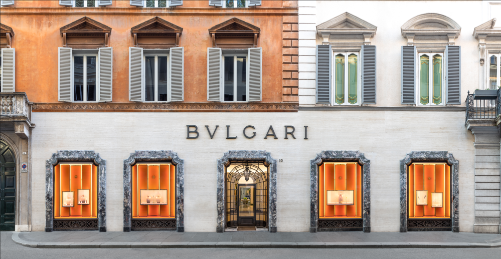 イタリア、ローマのBulgari店舗