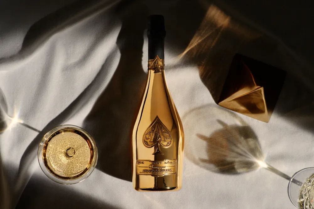 Armand de BrignacのBrut Goldシャンパン