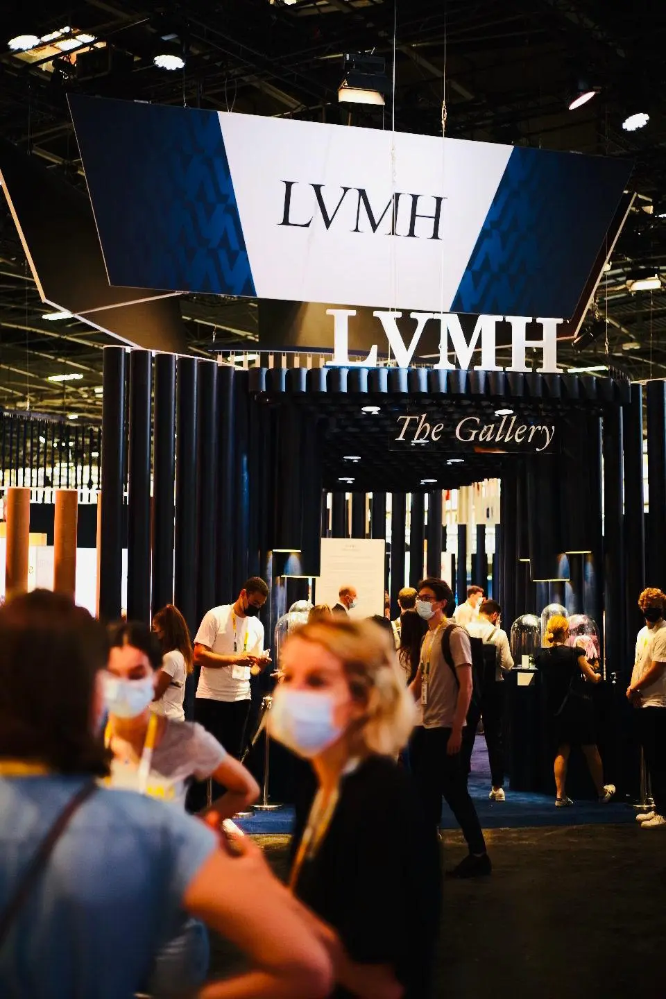 VivatechでのLVMHの展示ブース