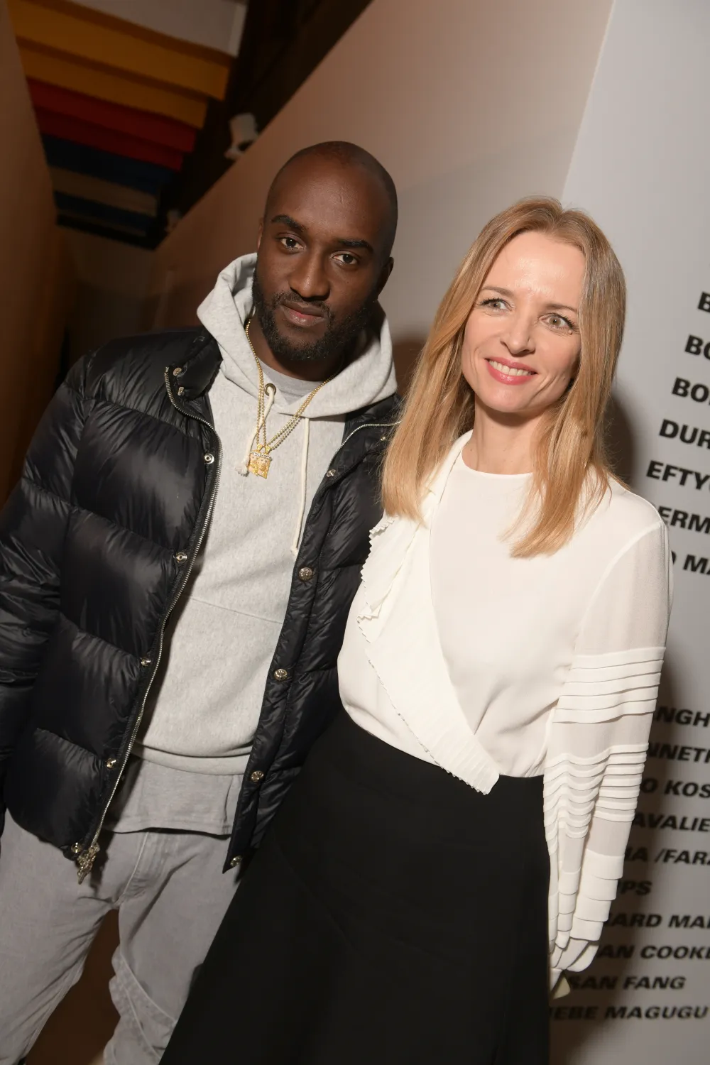 Virgil AblohとDelphine Arnault